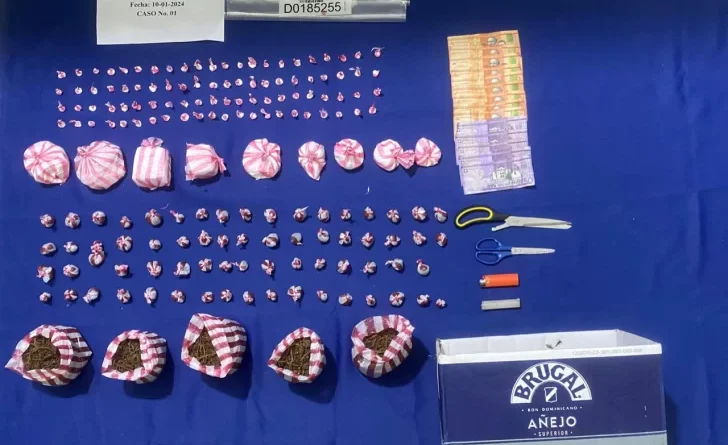 Autoridades confiscan más de nueve mil gramos de drogas en Puerto Plata