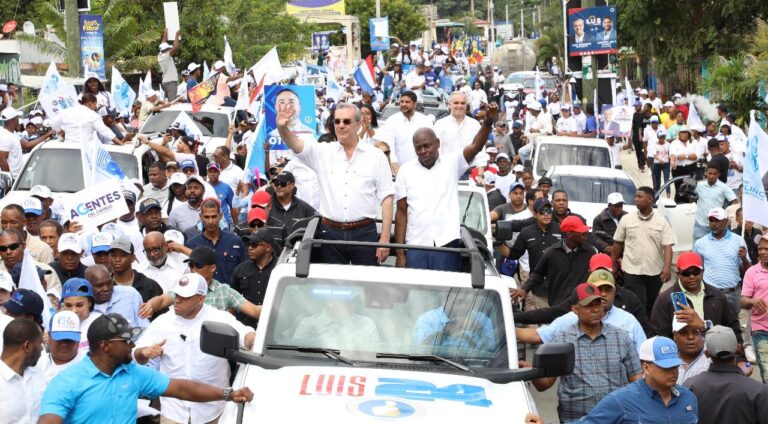 Abinader encabeza desde hoy actividades junto a candidatos