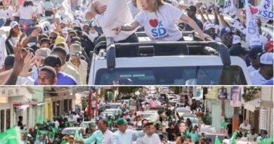 PRM y FP concentran esfuerzos de campaña en el Distrito Nacional