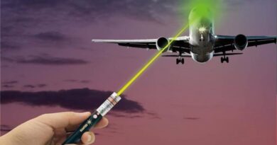 Preocupación en EEUU por casos de láseres apuntados hacia aviones