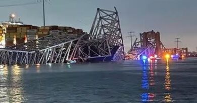Dieron por finalizada búsqueda de los seis trabajadores que estaban en puente de Baltimore cuando se derrumbó