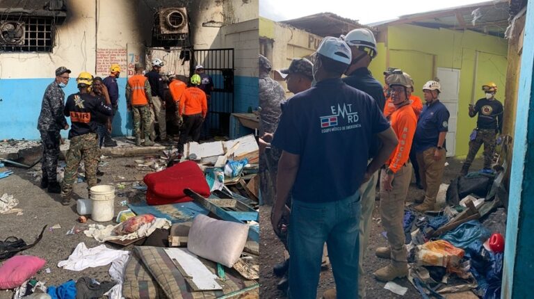 Aumentan a 11 los muertos por el fuego en cárcel de La Victoria