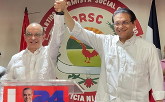 PRSC proclama a Daniel Rivera como su candidato a senador