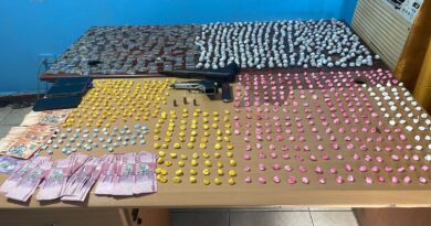 Puerto Plata: desmantelan punto de drogas en Imbert e incautan armas y dinero