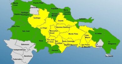 El Gran Santo Domingo está en alerta amarilla por vaguada