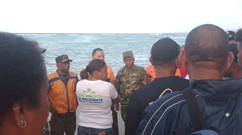 Aumentan a tres desaparecidos en playa de Puerto Plata y hoy continúan la búsqueda