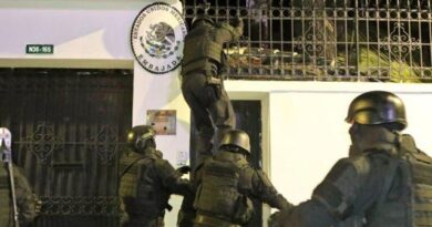 Sigue el escándalo por Ecuador invadir la Embajada de México