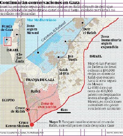 Israel bombardea a Rafah; EU le bloquea las armas