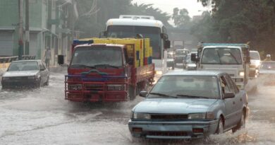 Vaguada provoca lluvias sigan en gran parte país