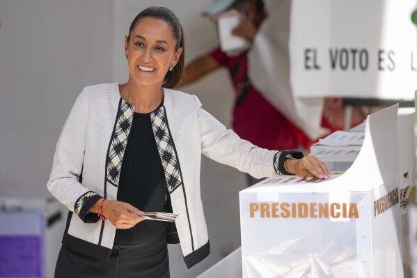 MEXICO: Claudia Sheinbaum gana elecciones presidenciales de ayer