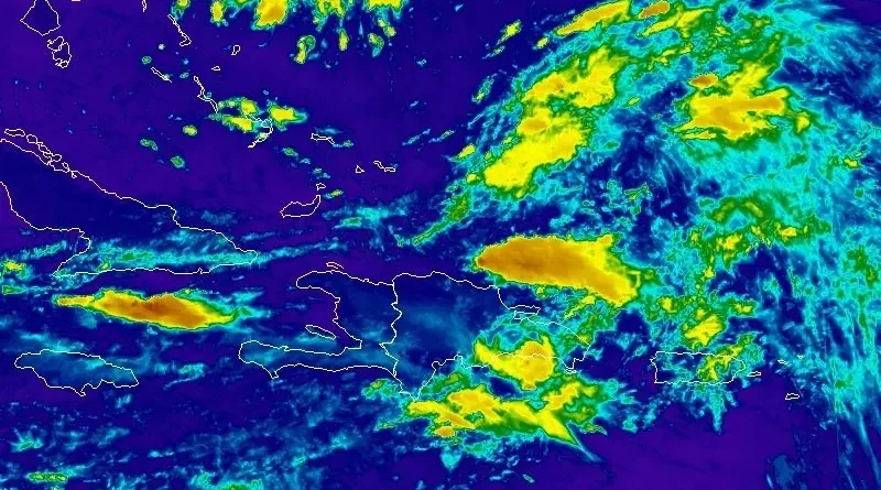 INDOMET: En Santo Domingo y el Distrito Nacional en horas de la mañana ocurrirán aguaceros