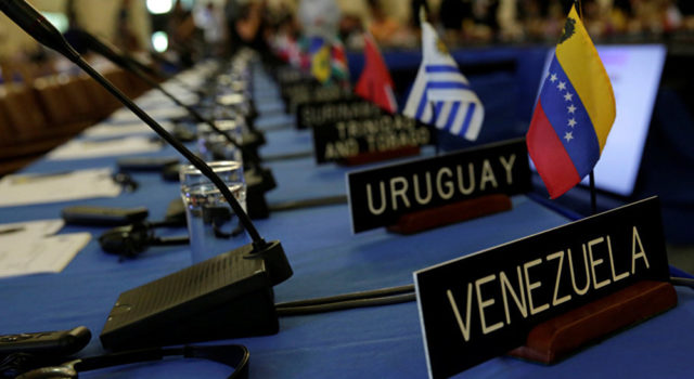 OEA tratará hoy crisis Venezuela a petición de 12 países miembros