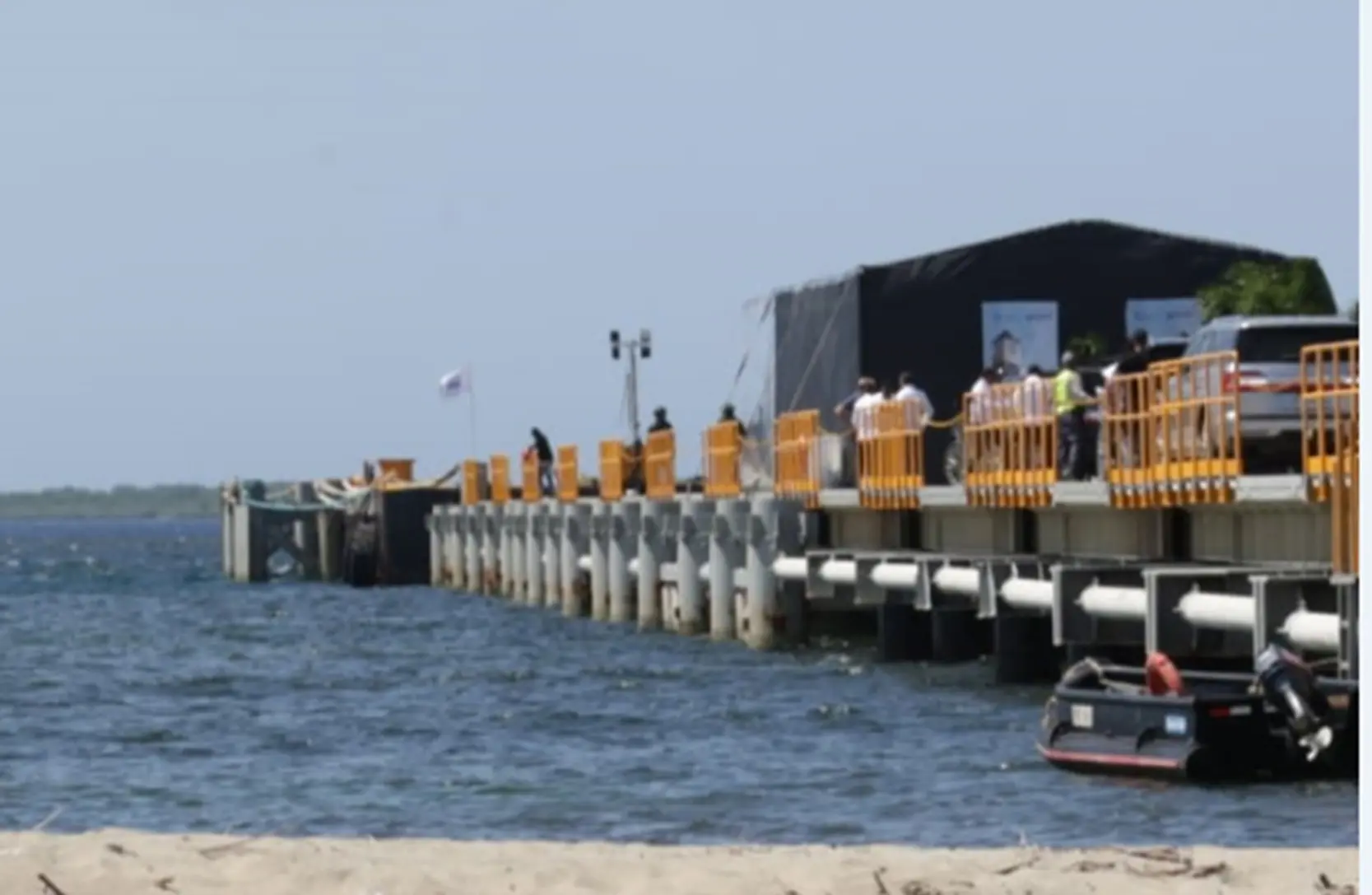 Inaugura muelle de Manzanillo; inician terminal marítima