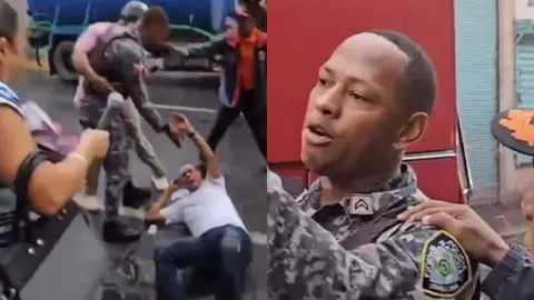 Solicitan orden de arresto contra policía agredió a  periodistas