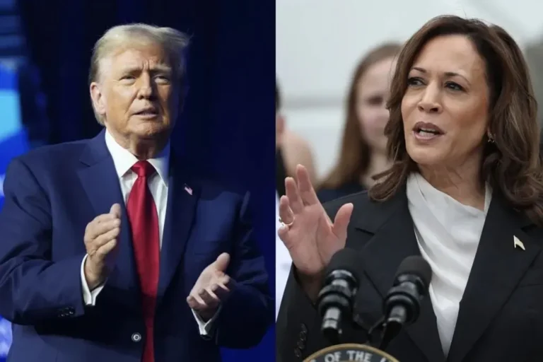 Kamala supera a Trump en intención de voto latino, pero la ventaja demócrata se reduce