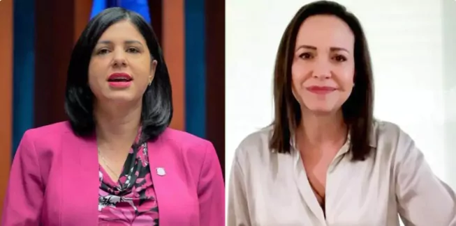 María Corina Machado agradece a senadora de Hermanas Mirabal por apoyo a Venezuela