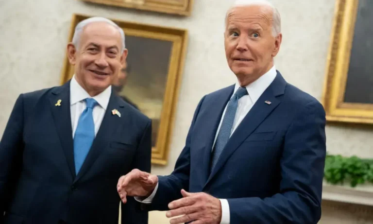 Biden espera hablar hoy con Netanyahu de la respuesta de Israel al atraque de Irán