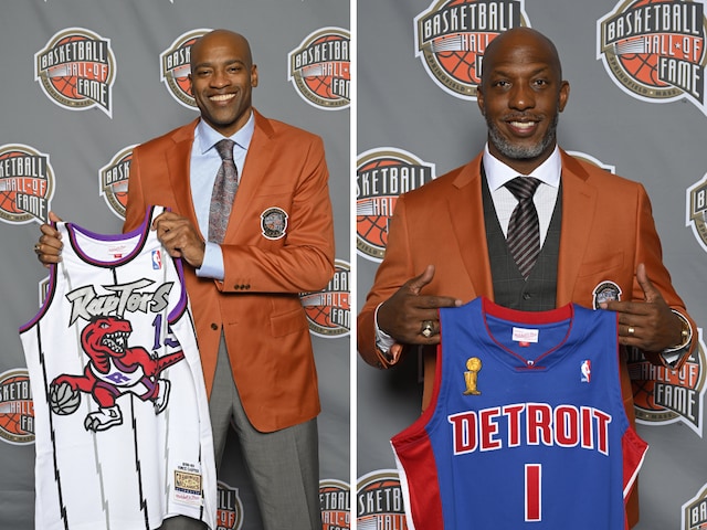 Vince Carter y Chauncey Billups ingresan en el Salón de la Fama del Baloncesto