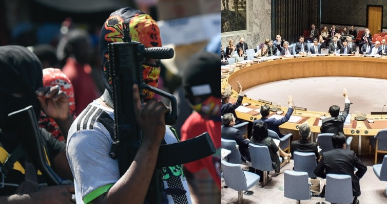 Comercio ilícito de armas a Haití en agenda Consejo de la ONU