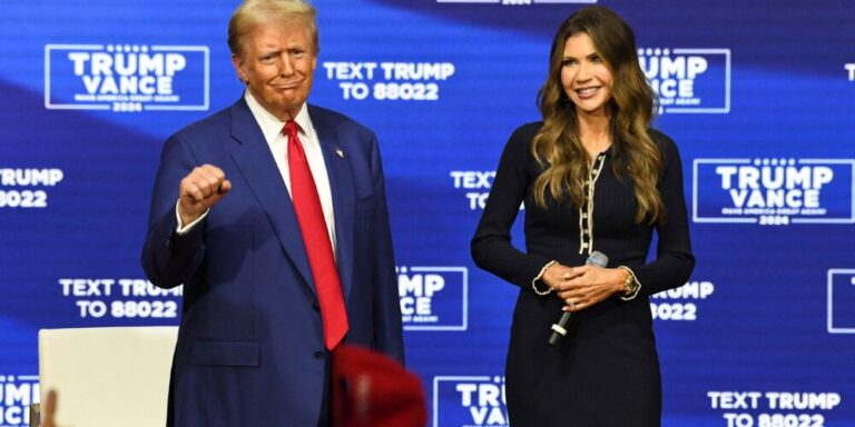 Trump elige a Kristi Noem como secretaria del Departamento de Seguridad Nacional