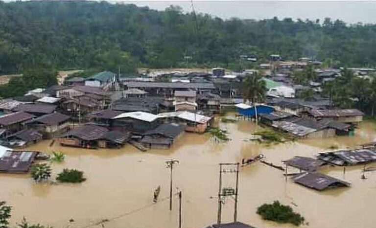Casi 500 viviendas afectadas en Dominicana por intensas lluvias