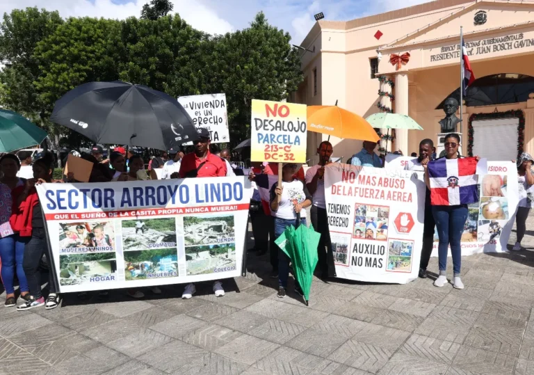 Comunidades claman el cese desalojos violentos