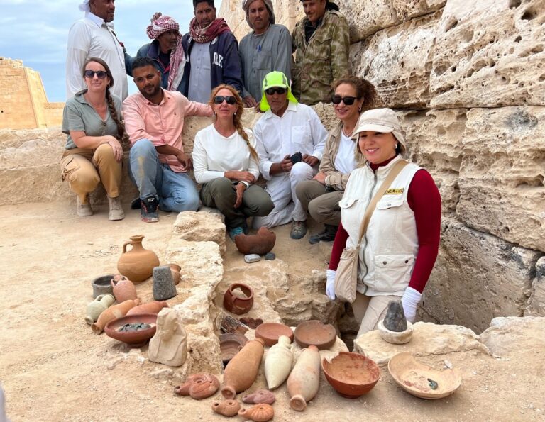 Misión egipcio-dominicana hace importantes hallazgos en templo