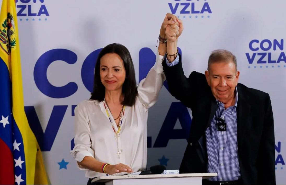 Corina Machado dice González irá a Caracas a tomar posesión