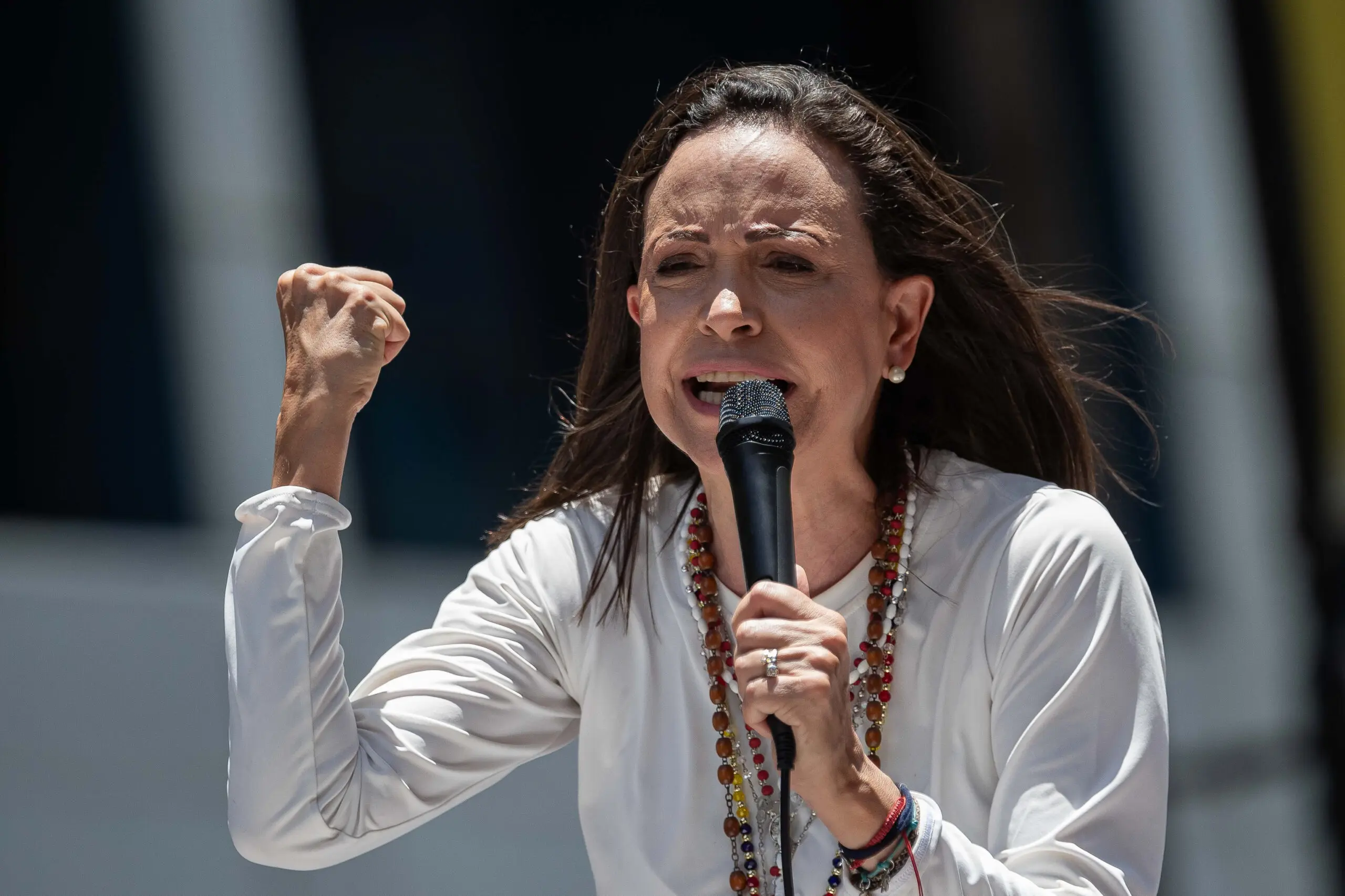 “Venezuela entera se encontrará en la calle», advertencia de Corina Machado a Nicolás Maduro