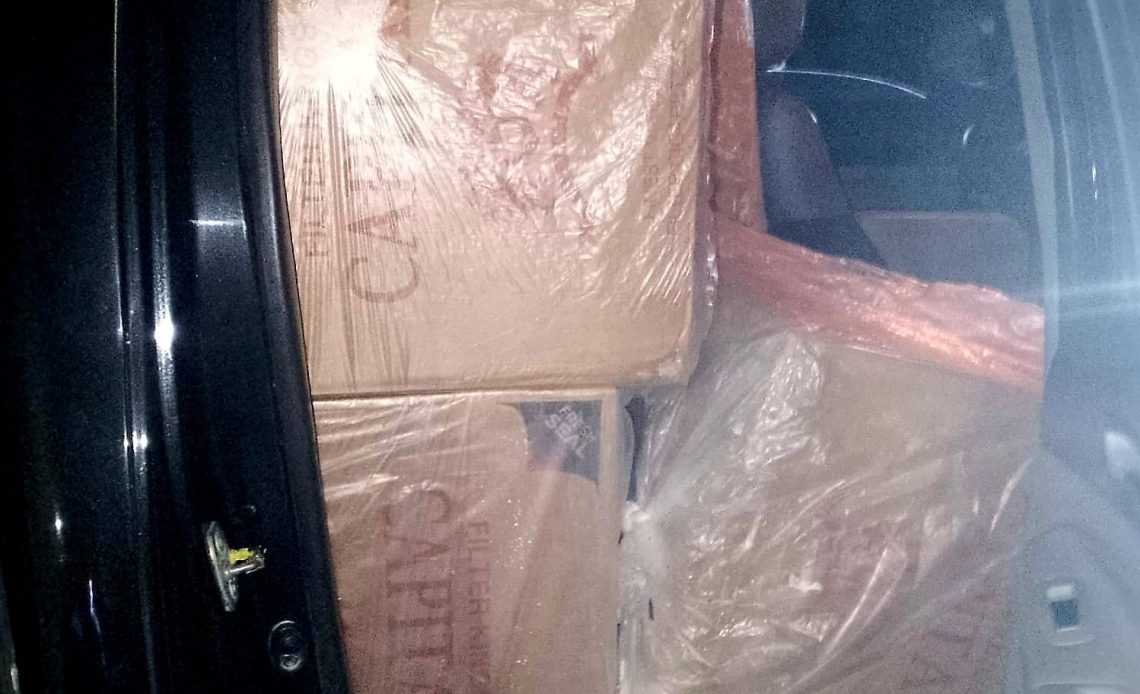 El Ejército retiene vehículo con 410 mil cigarrillos de contrabando en Puerto Plata