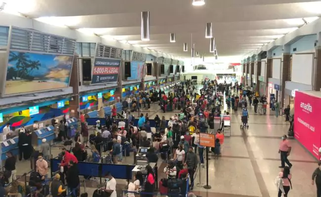 Apagón programado afectará este viernes en la noche el Aeropuerto de las Américas