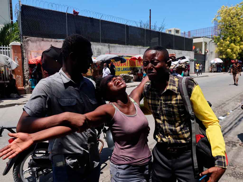 Cinco muertos y 20 heridos a manos de pandilleros en Haití