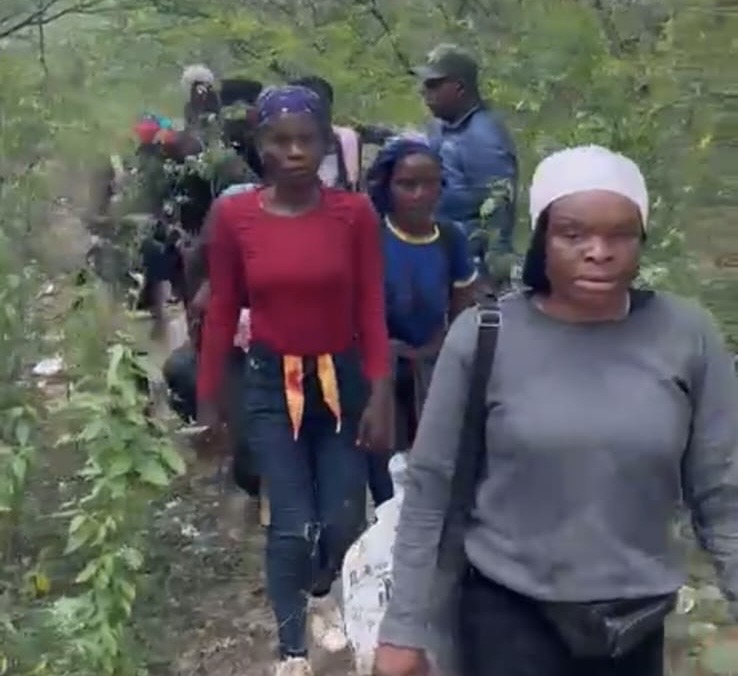 Interceptan grupo de inmigrantes en zona rural de Santiago Rodríguez
