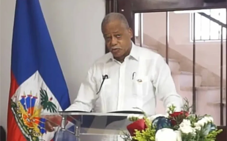 Primera reunión entre Abinader y embajador Haití, 29 mayo