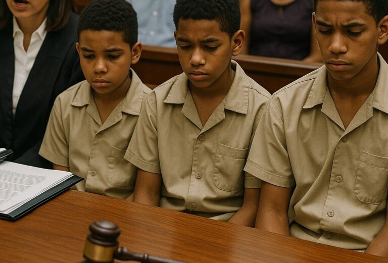 Más de 9 mil menores fueron sometidos ante la justicia entre 2017 y 2023