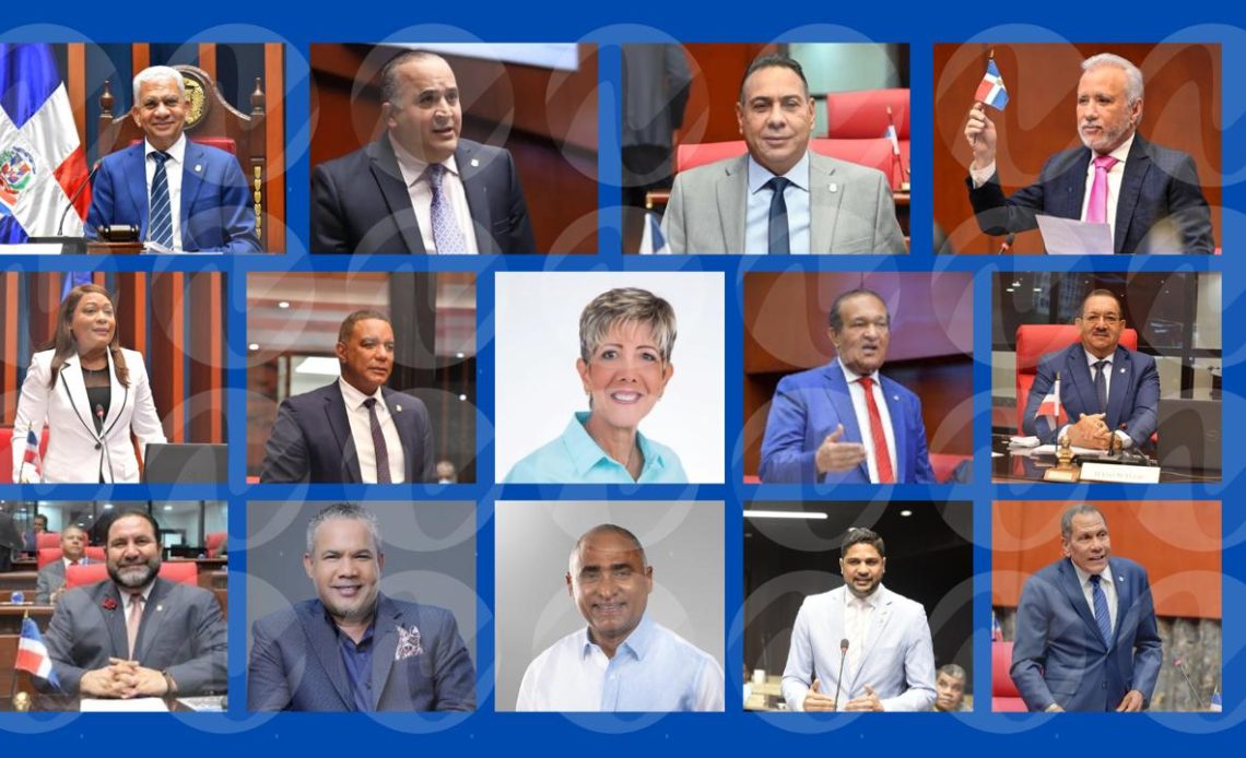 14 senadores, escogidos con 1,275,059 votos, se mantienen al margen presidenciables PRM