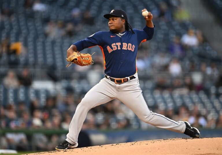 Framber Valdez poncha a 11 y lidera victoria de los Astros sobre los Piratas