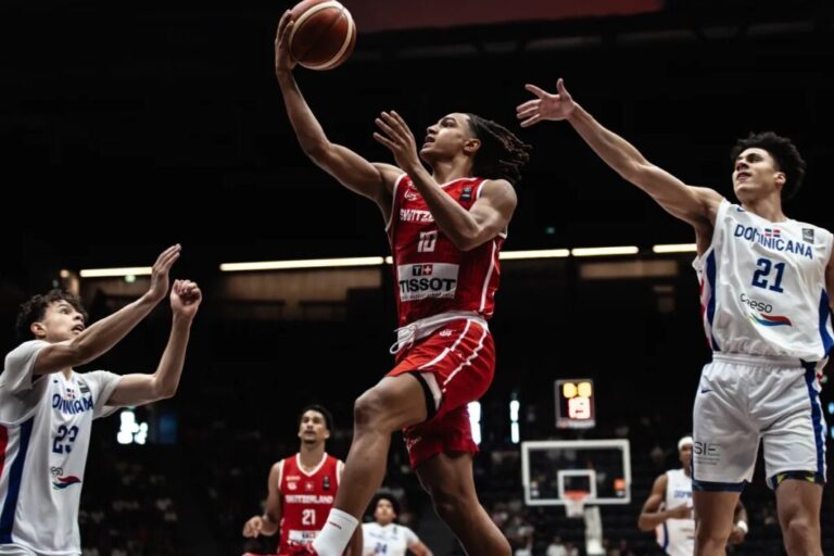 Suiza derrota a República Dominicana en el Mundial Sub-19 de Baloncesto