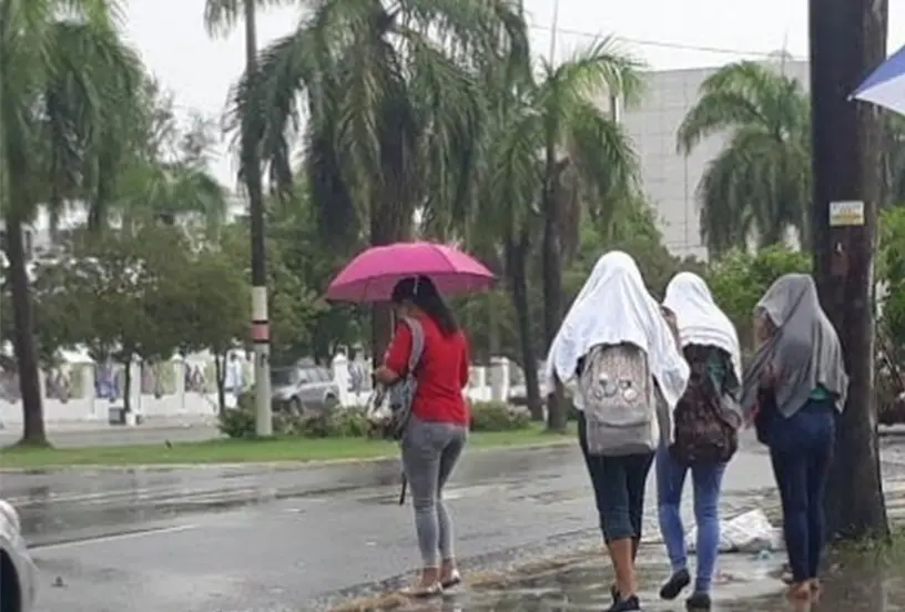 Vaticinio de hoy: chubascos hacia siete provincias
