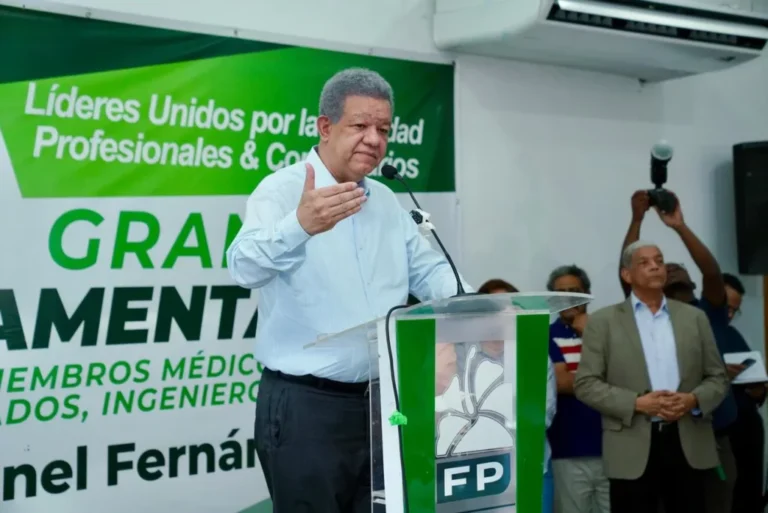 Leonel Fernández: «El gobierno del PRM tiene el ‘motor fundido'»