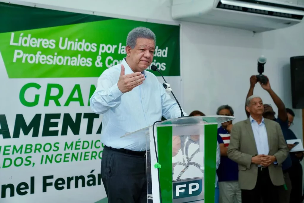 Leonel Fernández: «El gobierno del PRM tiene el ‘motor fundido'»