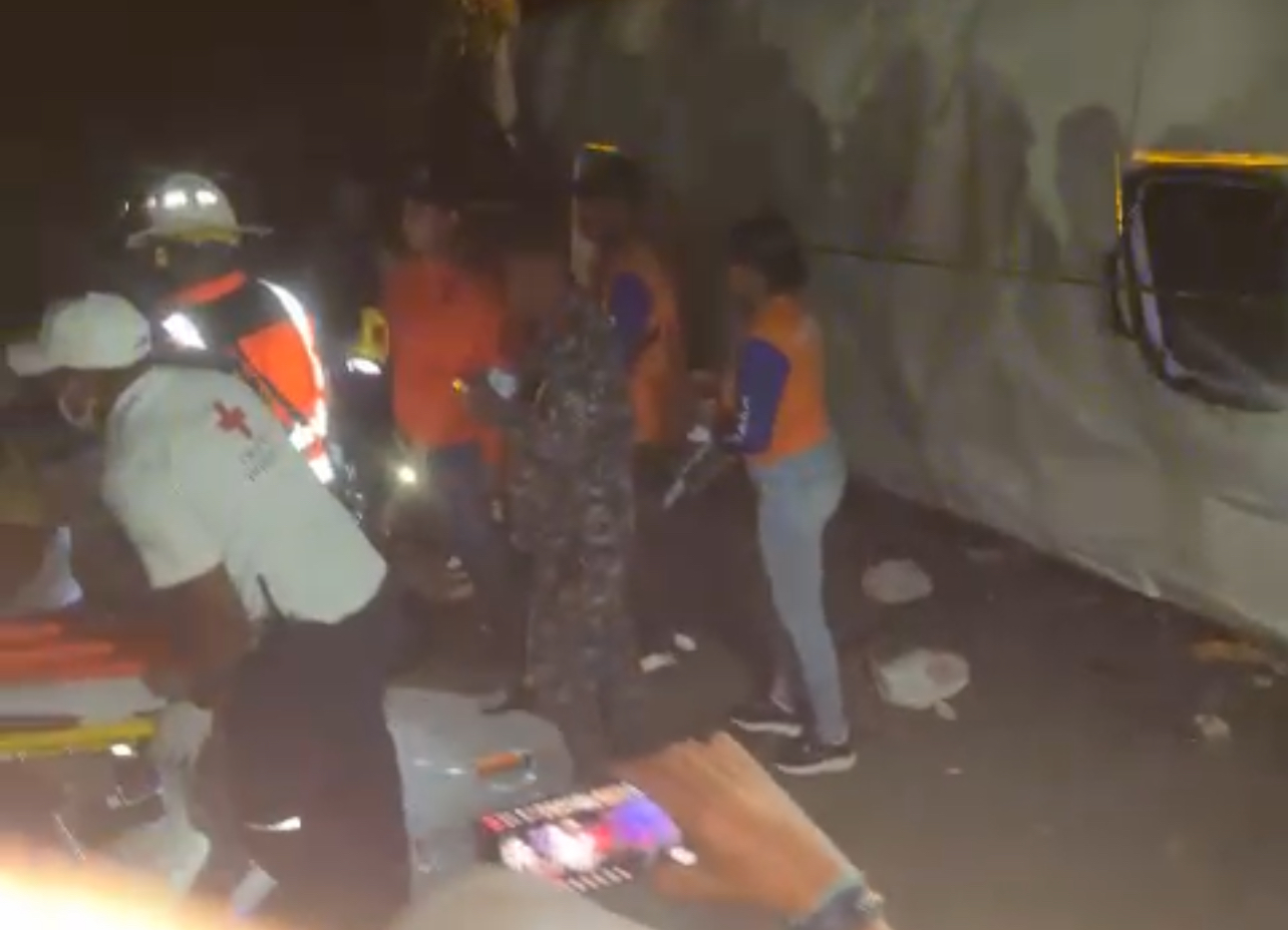 3 muertos y dieciocho heridos en accidente en carretera Moca
