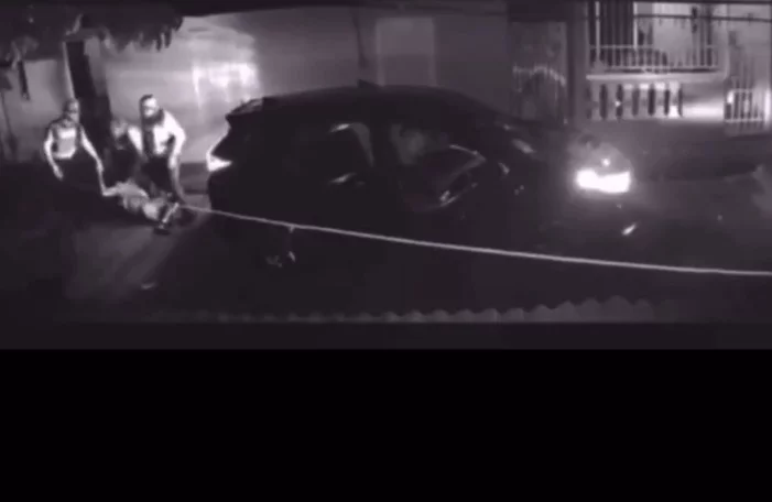 Captado en video: agentes del Dicrim ejecutan a presunto delincuente en Baní