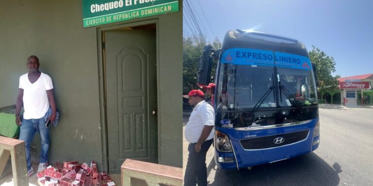Detienen haitiano que llevaba contrabando de cigarrillos en maletero de autobús