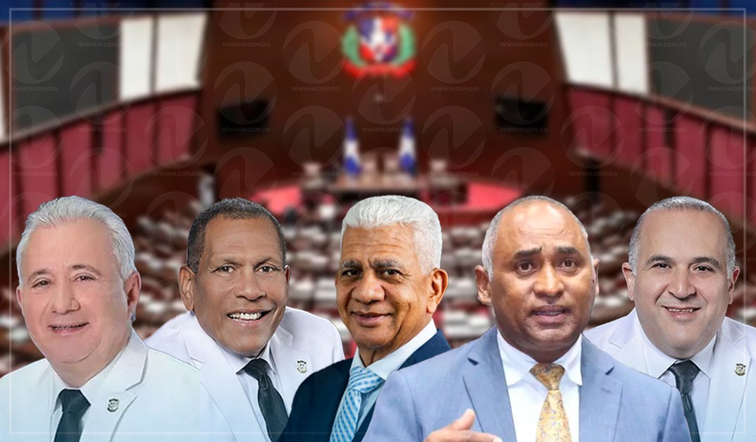 Cinco congresistas del PRM se disputan la presidencia del Senado