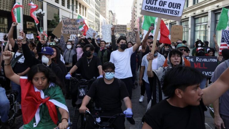 Convocan protestas en todo EU contra represión migratoria Trump