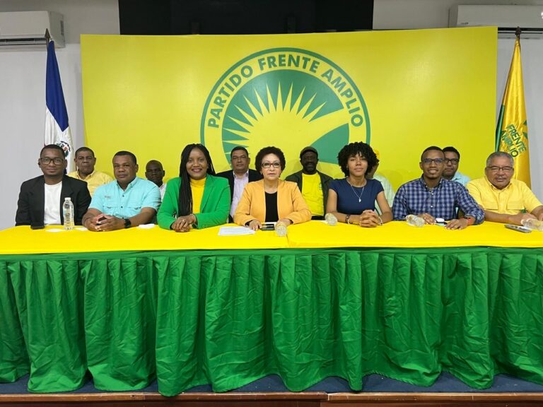 Frente Amplio llama Presidente Abinader observar Código Penal