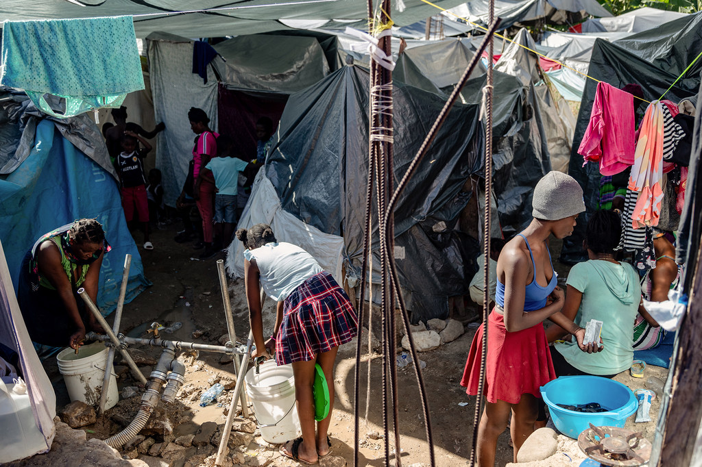 Violencia en Haití incrementa cifra campamentos desplazados