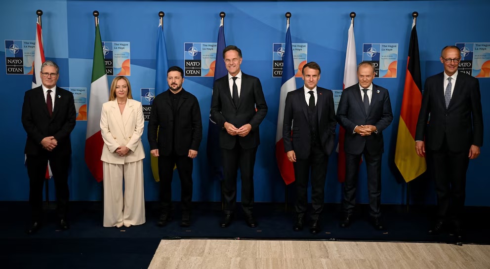 Líderes europeos acompañarán Zelensky en reunión con Trump