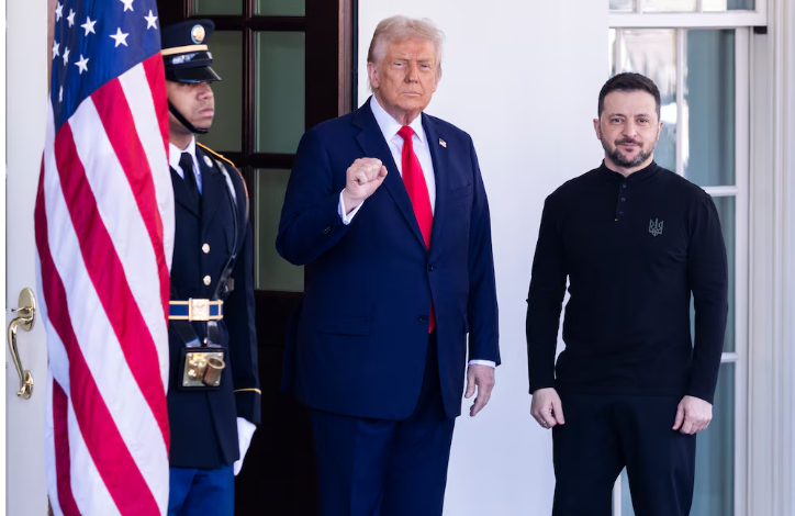 Con visiones opuestas sobre Putin, Trump recibe a Zelensky en la Casa Blanca